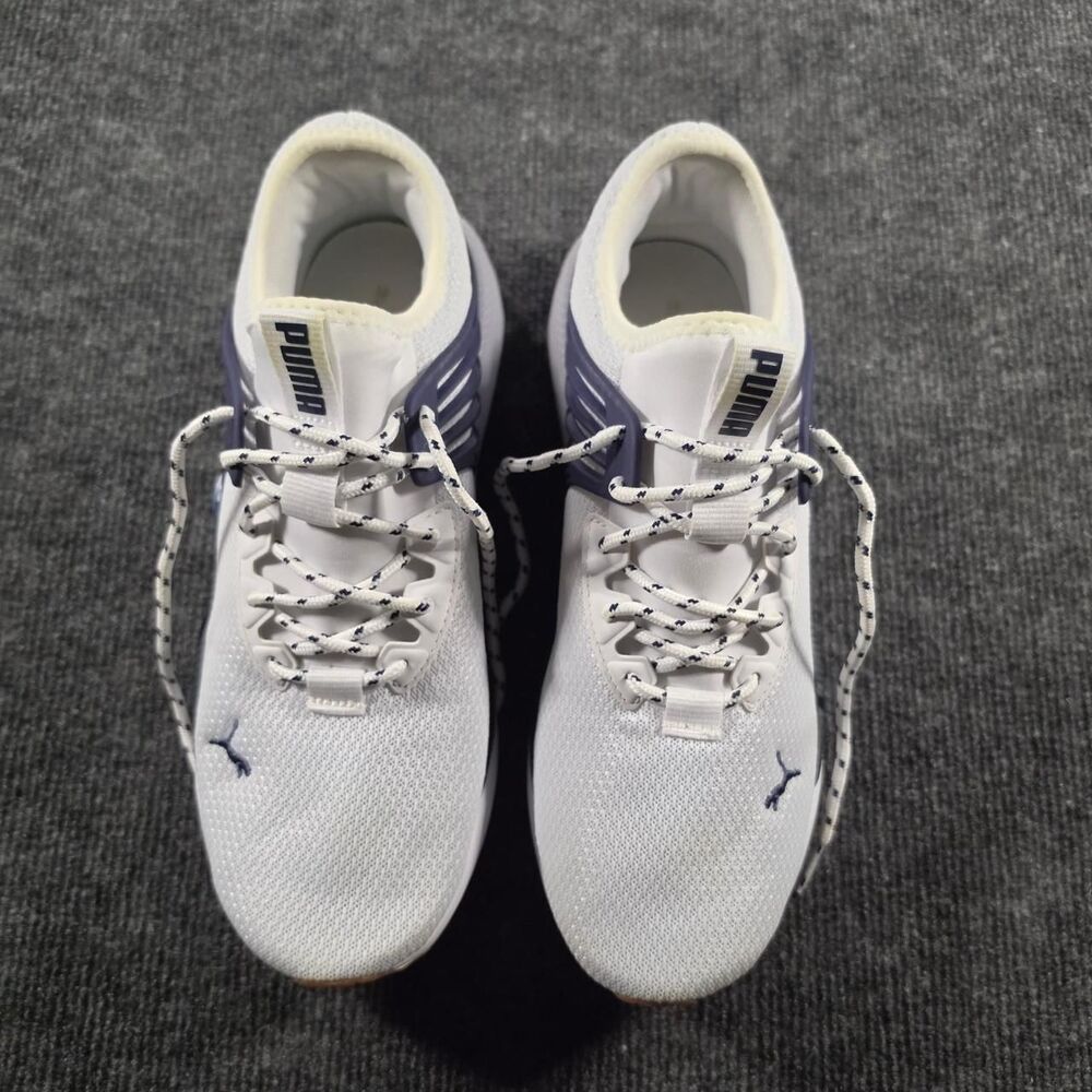 Puma Men's Grey and White Trainers